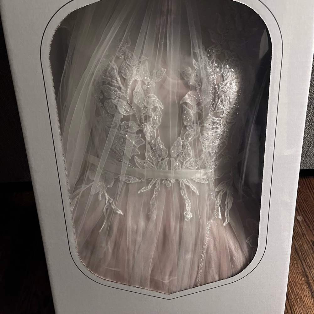 Beautiful wedding gown